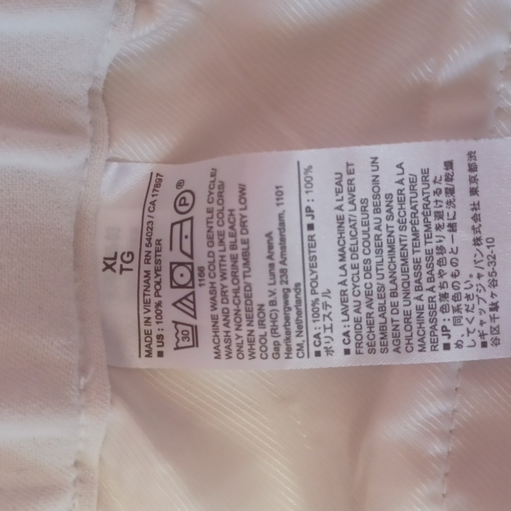 Banana Republic Hayden Crepe Wide Leg High Rise Pants Stretch Pull On Pockets XL - Picture 13 of 15